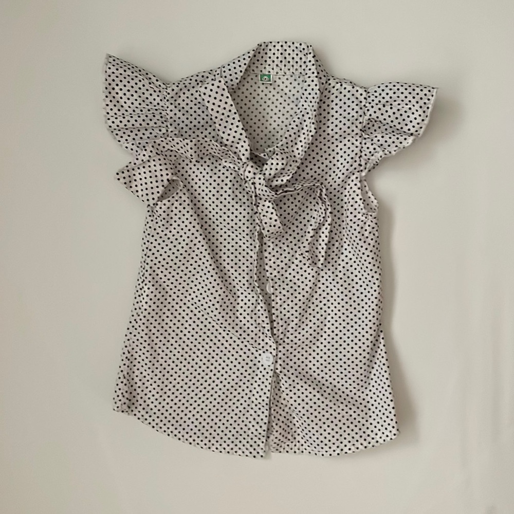 Polk a dot blouse